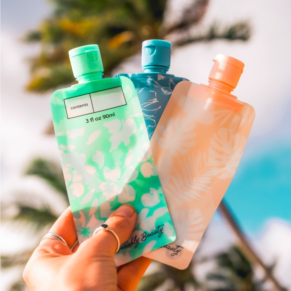Beachly Beauty Reusable Bottles